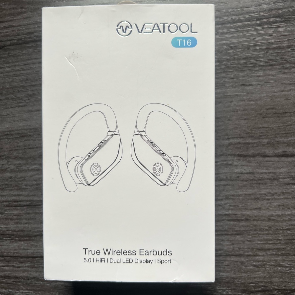T16 True Wireless Earbuds Black